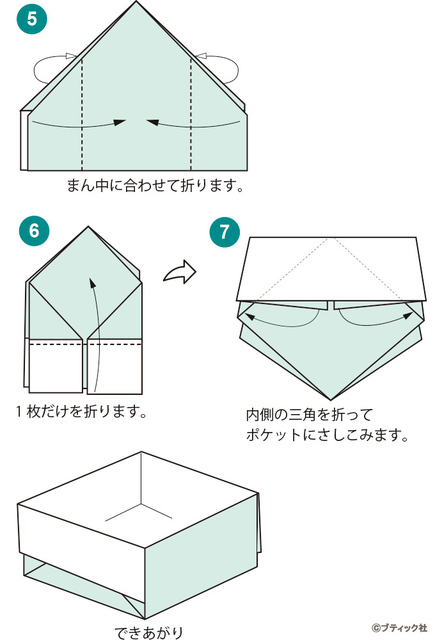 折り紙 Origami 簡単リサイクル 新聞紙やチラシで作れるエコなゴミ箱