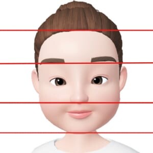縦のバランス
