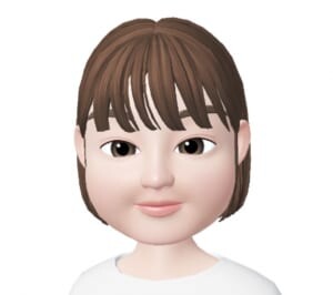 シースルーバングにする