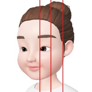 横のバランス