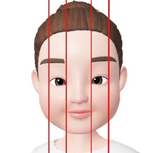 横のバランス