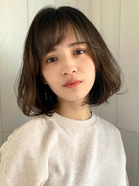 小顔効果大でこなれる 失敗しない 大人美人ボブ カタログ コラム 緑のgoo