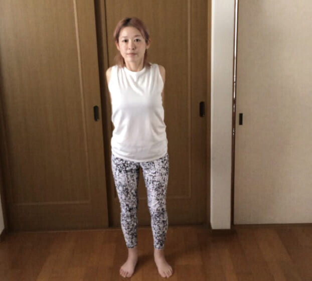 STEP1の時よりも手の動きが極端に小さくなりやすいので、手を大きく動かすように意識してください。この動きを1分間続けます