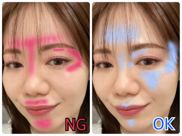 NGとOK写真の比較