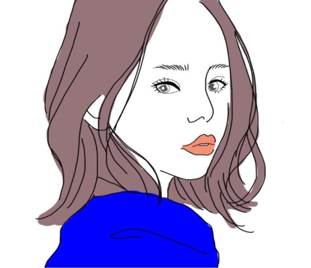 無造作ダウンスタイル