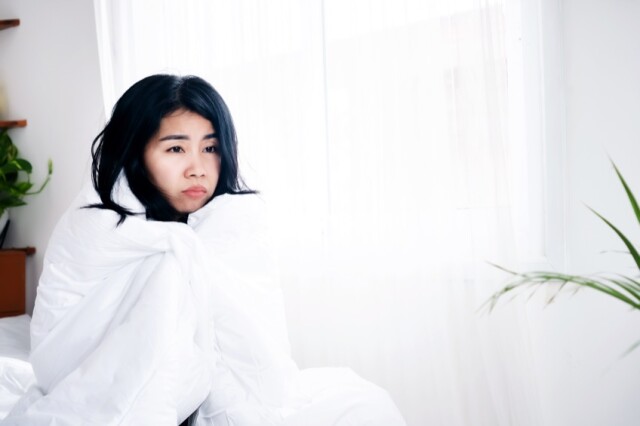 その布団が不眠の原因？