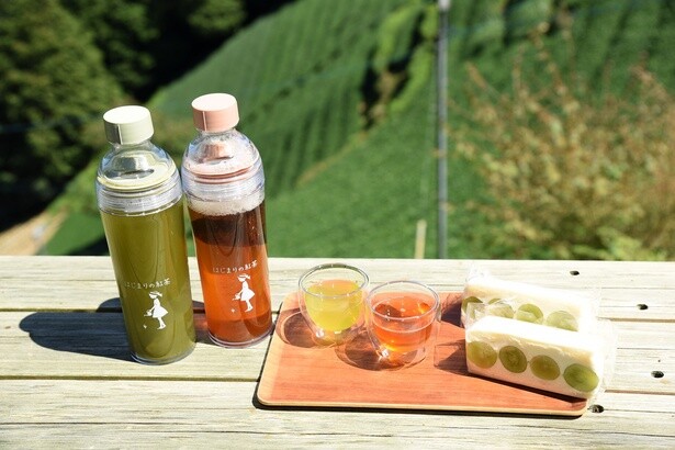 「足久保ティーワークス」の茶畑テラス