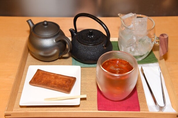 お茶と上生菓子が楽しめる「上生菓子セット」