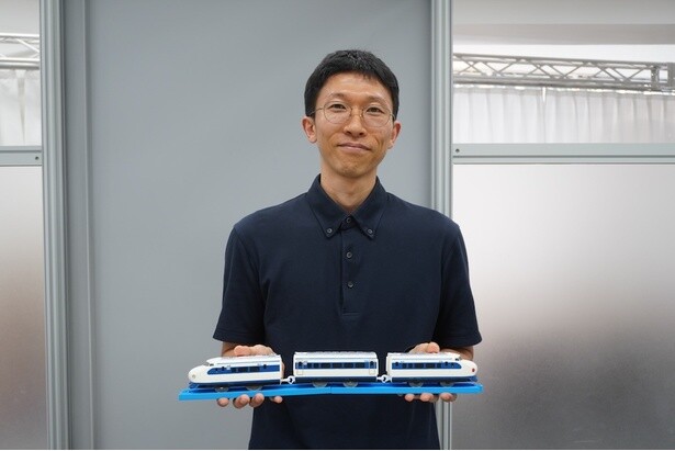 タカラトミー ブランドビジネス本部 ベーシックトイ事業室 プラレール事業部 ブランドマーケティング課 課長の田畑孝さん
