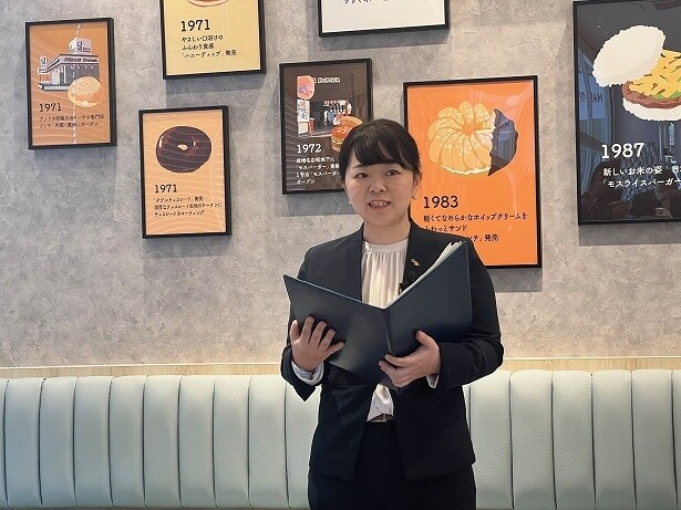 ミスタードーナツ事業本部 企画開発本部 販売企画部 広告広報室の巌美里さん