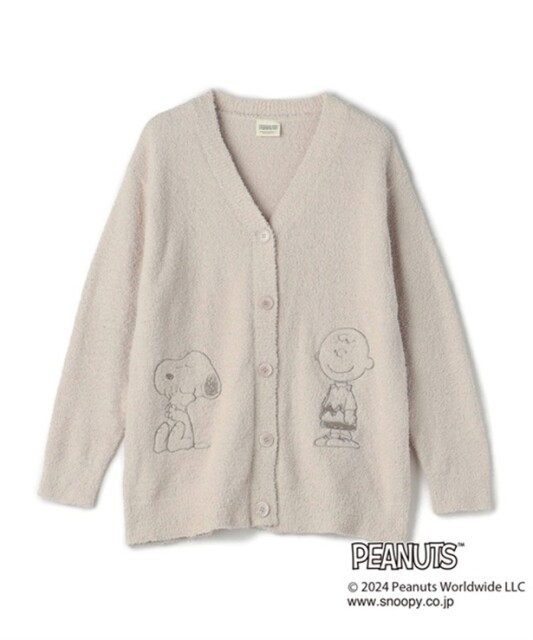 「もこもこカーディガン(アイボリー)」(6380円)