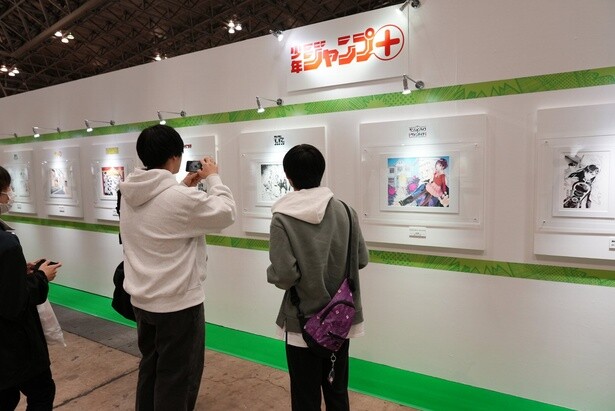 「原画ワールド」展の様子