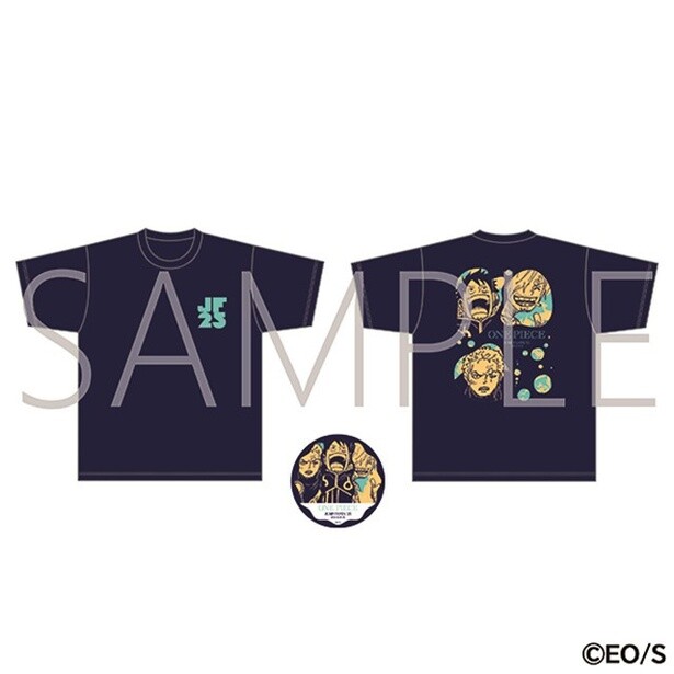 『ONEPIECE』JF限定缶バッジ付きTシャツフリーサイズ