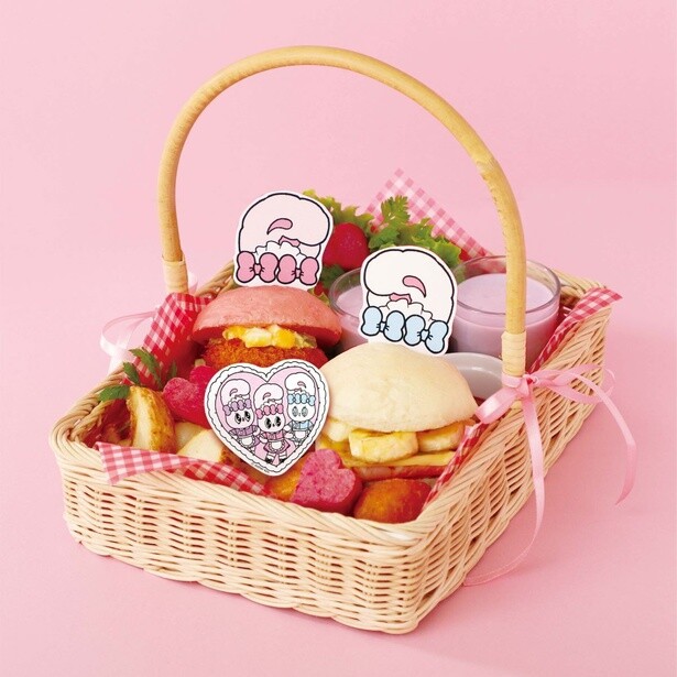 「ラブリーバニー's バーガーバスケット」(2970円)