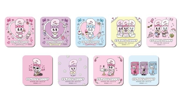 メニュー1品につき、ランダムでもらえる「オリジナルホログラムコースター(全9種)」