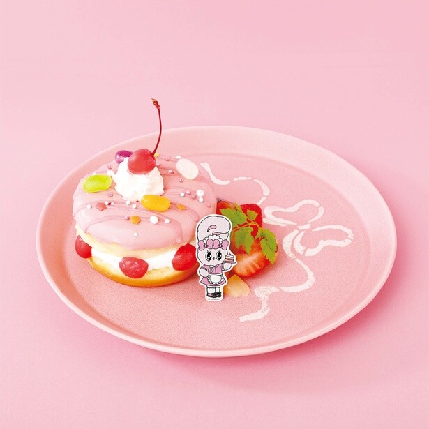 「ドーナツ(ハート※)ラブ(ハート)サンド」(1760円)　※正しくはハートマーク