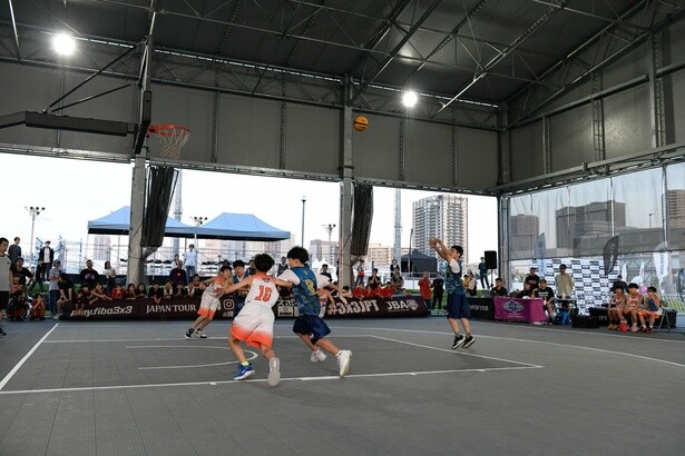 近年、3x3のチームが増加しており、開業後すぐに日本選手権が開催され、盛り上がりを見せていた