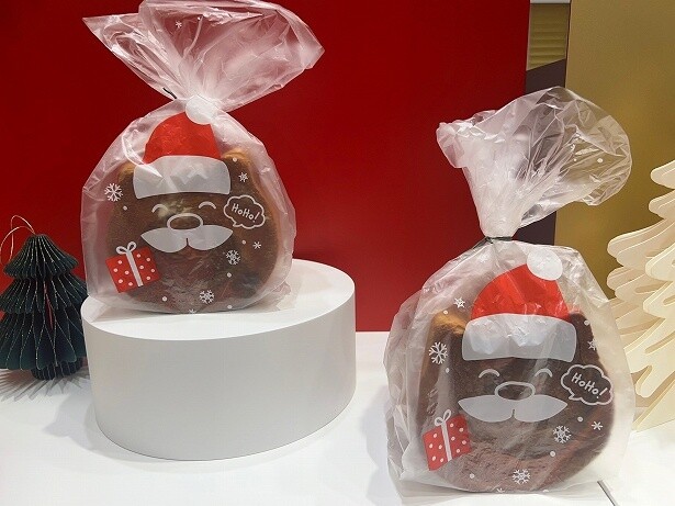 「ねこねこ食パン ホリデイサンタ」のパッケージもかわいい