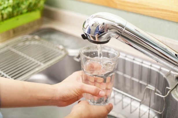 冷水より常温の水がおすすめ