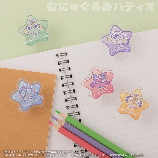 ノートなどステーショナリーをコラボグッズで飾っちゃおう