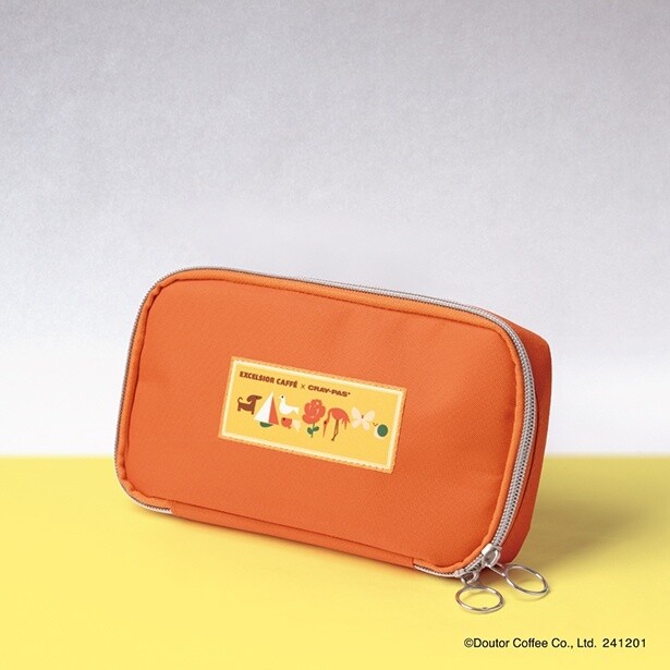 エクセルシオール カフェ×クレパス オリジナルポーチ