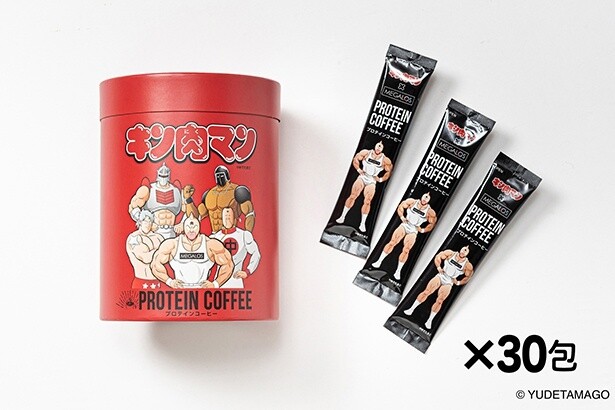 メガロス PROTEIN COFFEE キン肉マン特別パッケージ 正義超人Ver.(30包入り)