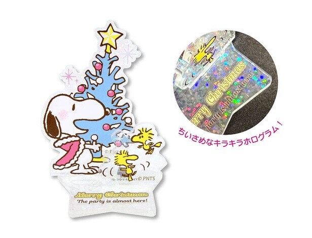 「ホログラムアクリルダイカットスタンド」(1100円) 
