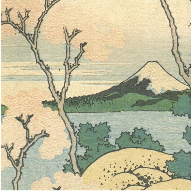 特許技術DTIPによって緻密に再現された葛飾北斎の浮世絵