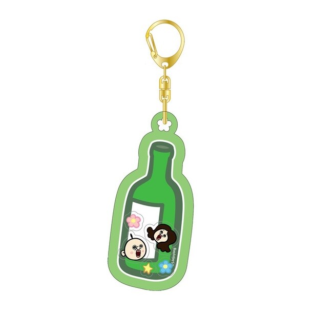  「シャカキャラキーホルダー」(おさけ・1078円) 
