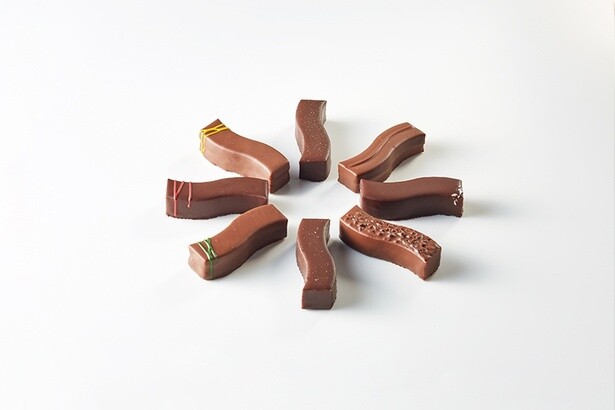 アッシュ チョコレート ワールド「ジェイアール名古屋タカシマヤ プレミアムボックス2025」(8個入 3901円)