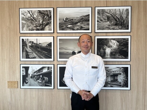 「年末年始はぜひすさみ町にお越しください！」と、ホテル支配人の福谷知弘さん
