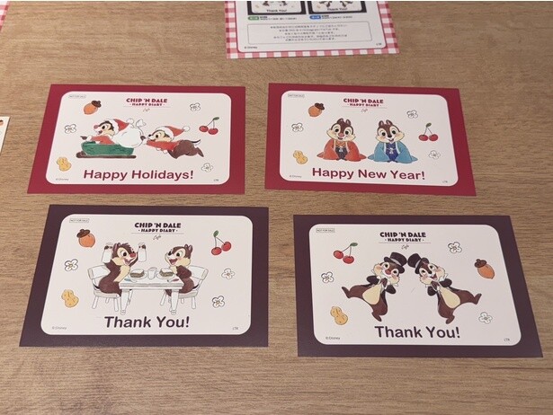 お着物のチップとデール、かわいすぎる…!!