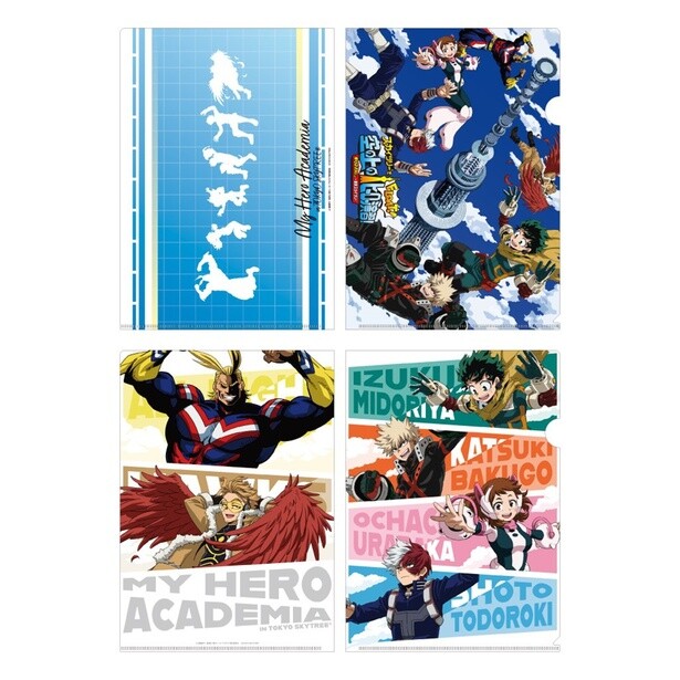 「クリアファイル キービジュアルA クリアファイル キービジュアルB」(各440円)