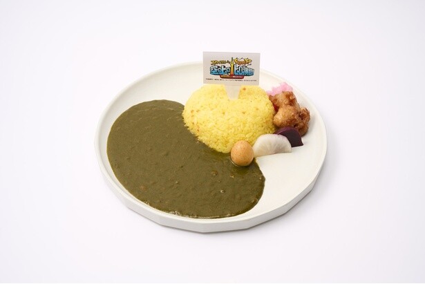 「空の上のヒーロー演習！ほうれん草カレー」(1760円)