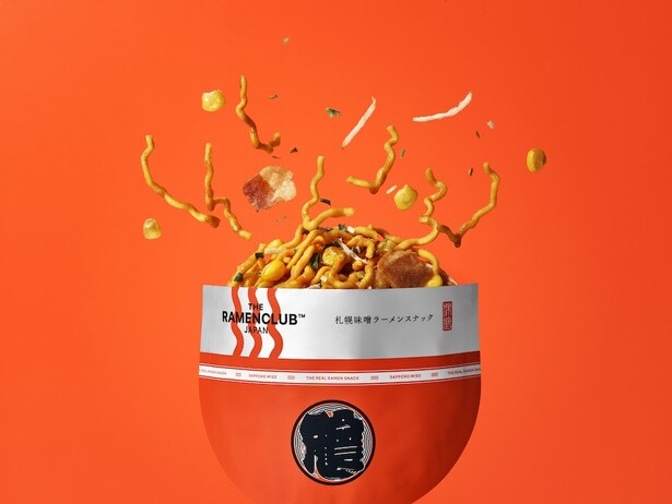 札幌味噌のパンチのある味わいの「札幌味噌ラーメンスナック」(5袋入り1080円/8袋入り1674円)
