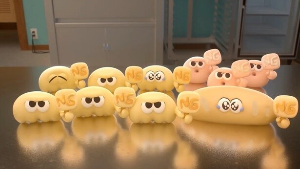 「パンの赤ちゃん」のかわいすぎる1シーン