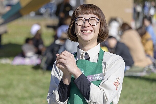 コーヒーフェス参加のために奔走した、ニューポートひたちなか店のストアマネージャー 佐藤さん