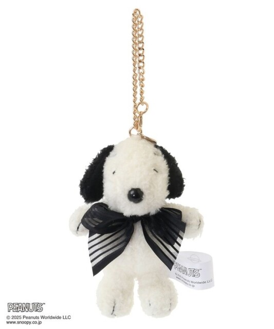 「スヌーピーチャーム(ブラック)」(3500円)