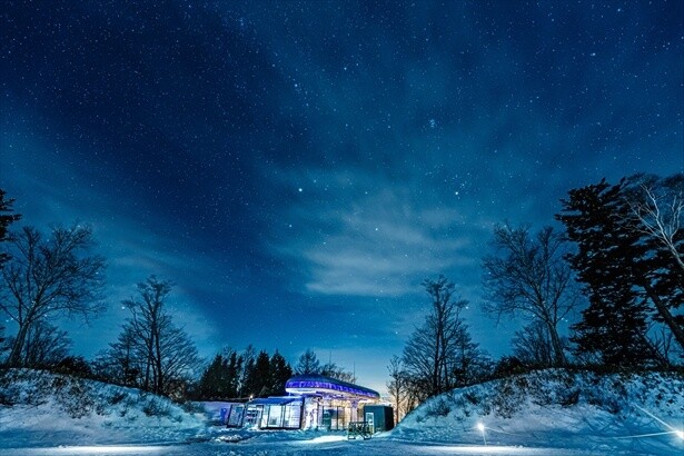 阿智村の冬の星空