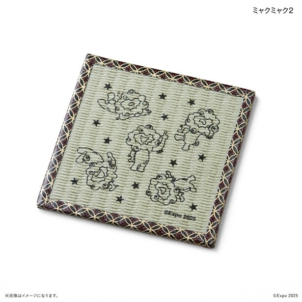 「EXPO2025 畳コースター ミャクミャク2」(880円)