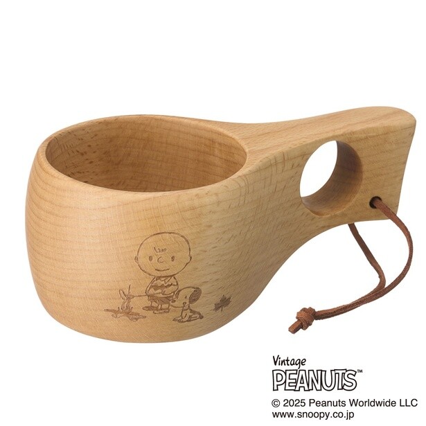 「SNOOPY(PEANUTS 75years) ククサ」(2970円) 