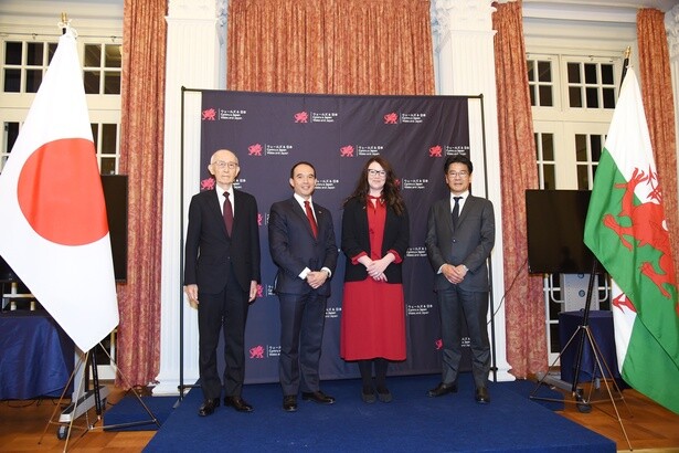 駐日英国大使館にて実施された「Wales and Japan 2025」ローンチイベント