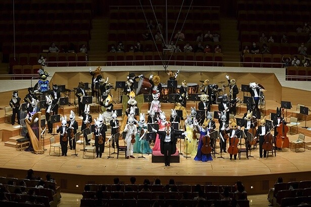 【写真】ズーラシアンフィルハーモニー管弦楽団の様子、まさに圧巻