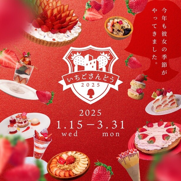 佐賀のブランドいちごを味わうイベント「いちごさんどう」が2025年1月15日より開催中！