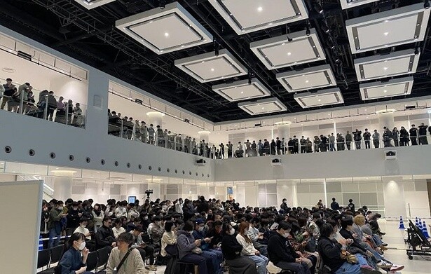 満員御礼！埼玉県エミテラス所沢の会場は立ち見も発生するほどの大盛況っぷり