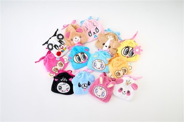 ナルミヤキャラクターズミニ巾着　全13種　3960円