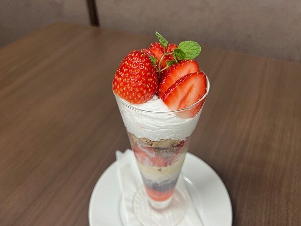 一番難易度が高いのは「晴苺パフェ」