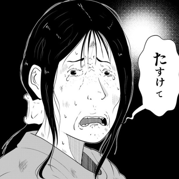 夜逃げ屋スタッフと社長に泣きつく依頼者のノブコさん