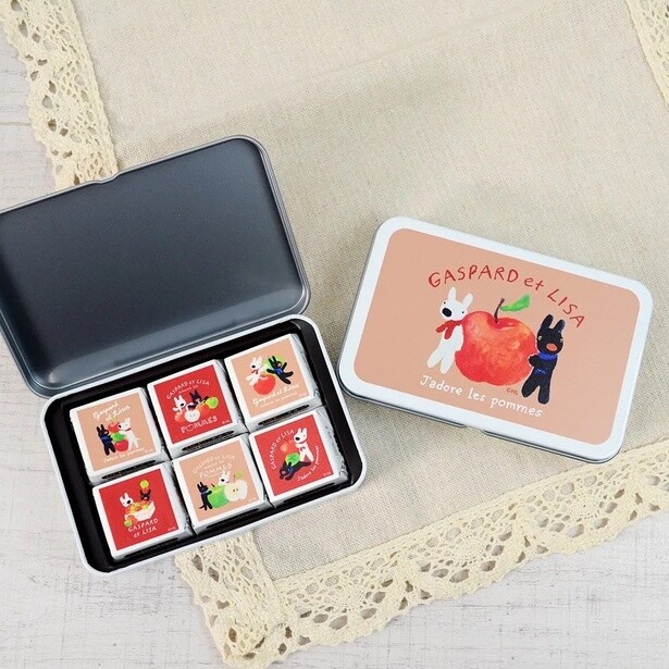 公式オンラインショップ限定の人気アイテム「DECOチョコ缶(POMMES)」(1620円)も要チェック