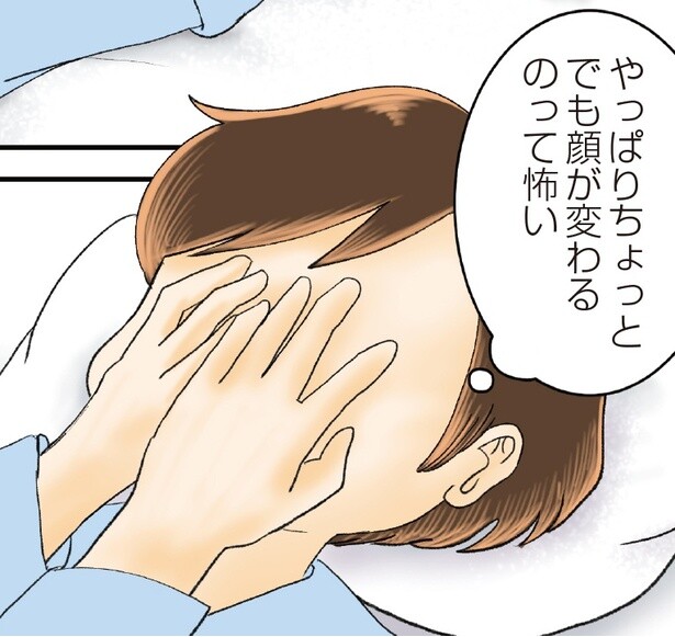 自分の顔が変わってしまう？
